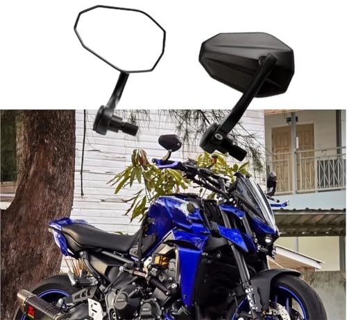 Espejo retrovisor lateral para manillar de motocicleta MT-07 MT-09 R6 R1 6