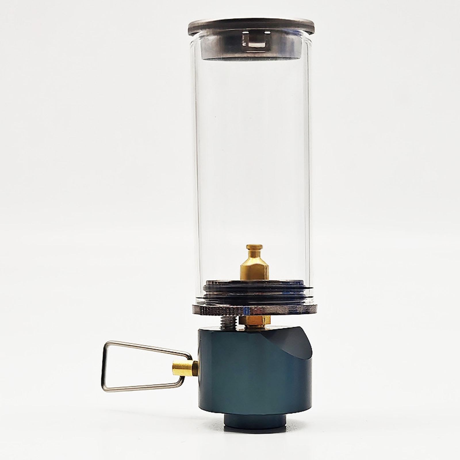Qianly Linterna de Gas para Camping, Linterna con Mecha, para Pesca Nocturna, Patio Y Viajes.