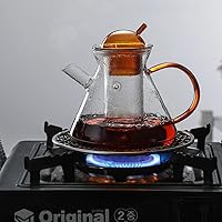 Teiera In Vetro Borosilicato 450ml Con Infusore Acciaio - Per Microonde E Piano Cottura | Tè Perfetto - Foto 8