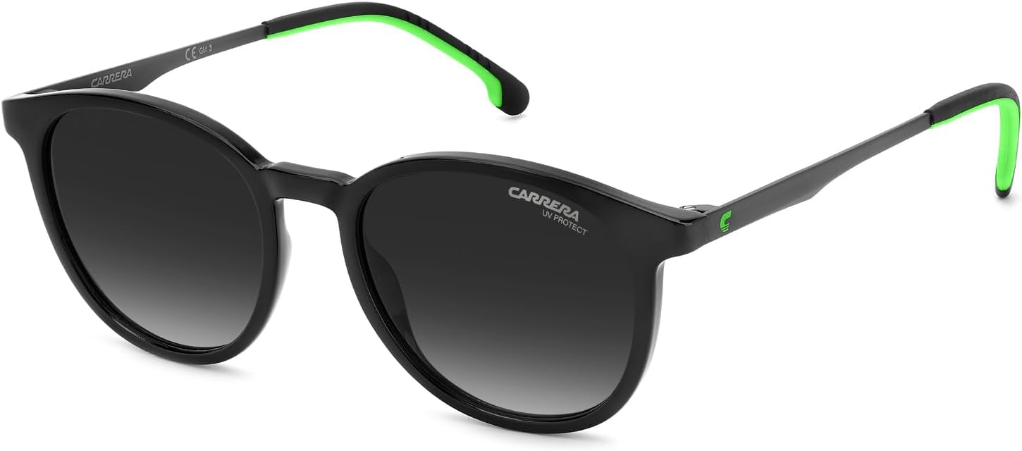 Carrera Grey Gradient Round Unisex Sunglasses 2048T/S 07ZJ/9O 49