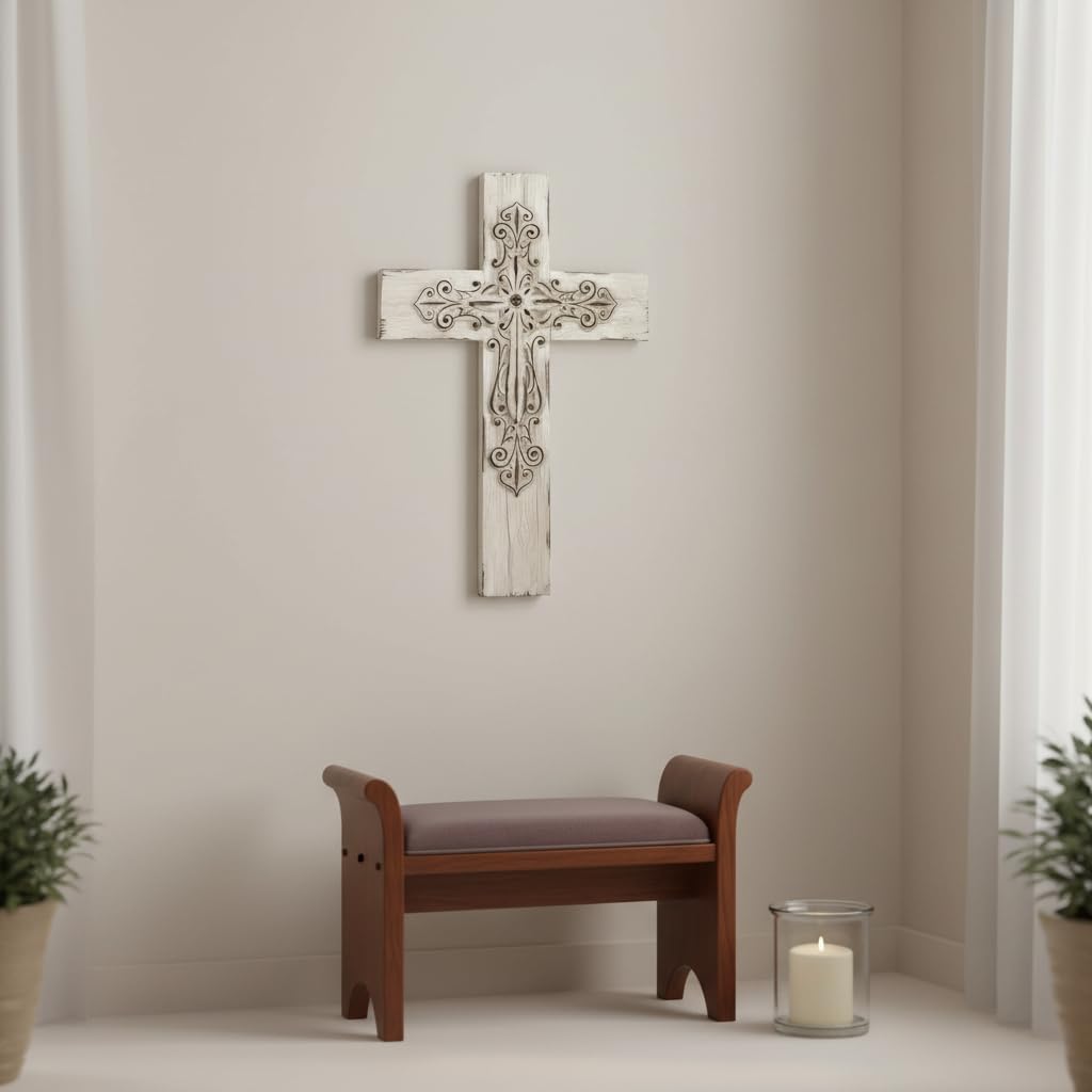 wall deco十字架 Amazon.com: Comfy Hour 13