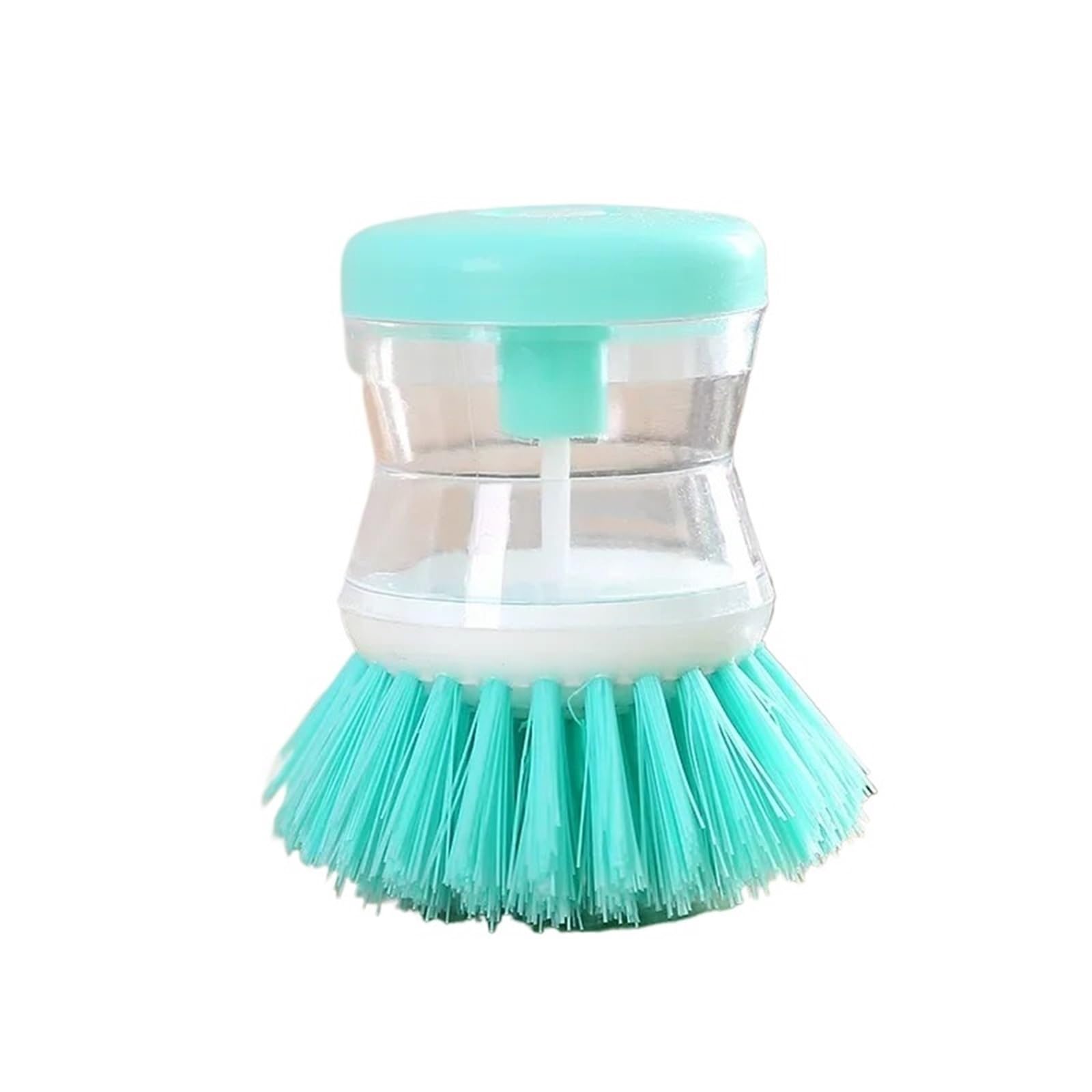 2pcs Kitchen Wash Pot Dish Brush Washing Household Cleaning Accessories for Cleaning Dishes(Green)
