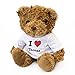 London Teddy Bears Ours en Peluche avec Inscription « I Love Thomas » - Mignon et câlin - Cadeau d'anniversaire, de Noël ou de Saint-Valentin