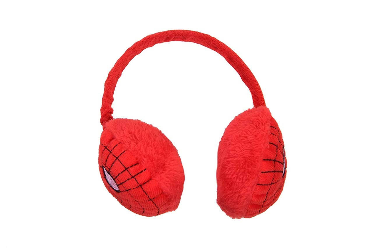 Winter Outdoor Wear Ear Muffs/Warmer for Kids and Adults, Hair Accessory for winters Pack of 1 Red