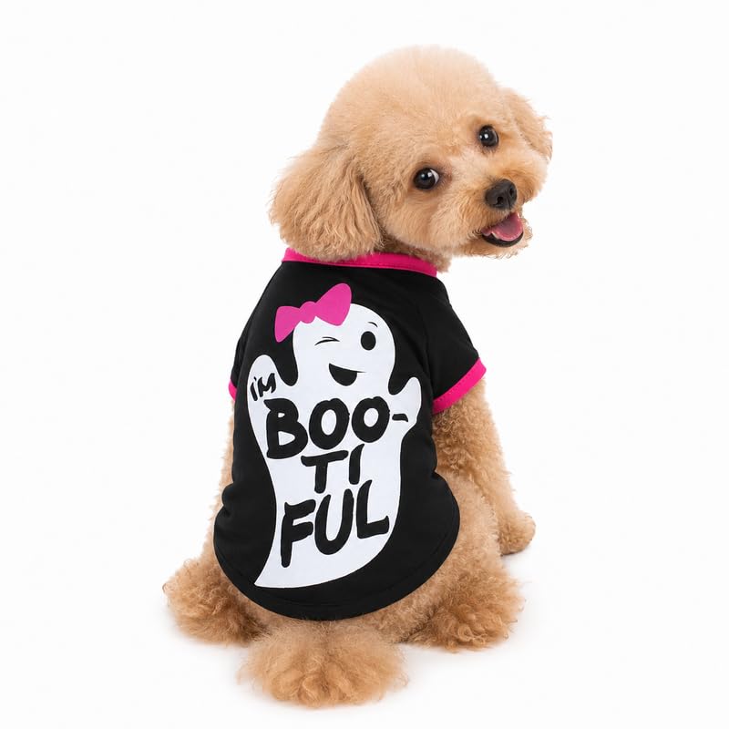 Petitebella Hunde-Hemd mit Halloween-Motiv, Größe S