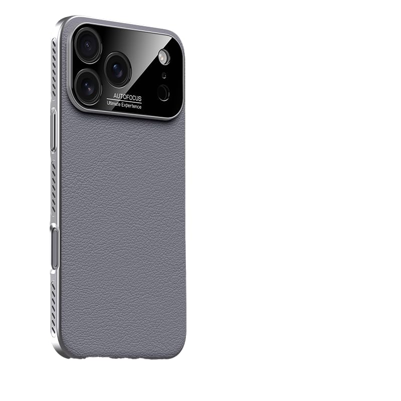 Coque iPhone 17 Pro Max antichoc respirante avec objectif autofocus
