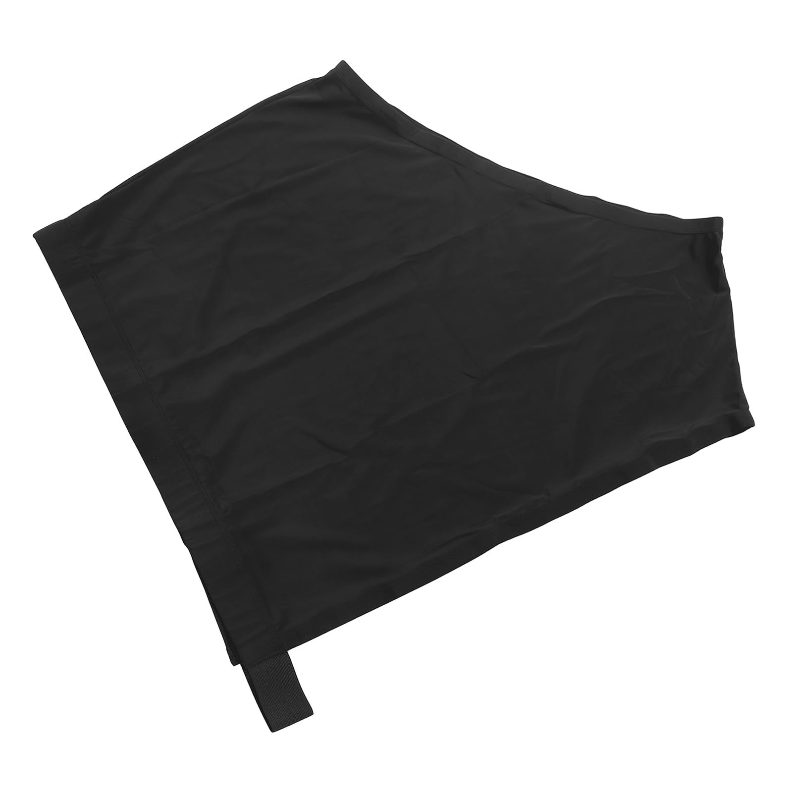 Tbest Gilet Cheval Garde-épaule Protège-épaules Extensible Anti-frottement Polyuréthane Noir Taille M