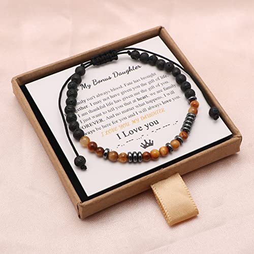 Joycuff I Love You Morse Code Bracelets For Bonus Daughter Unique Gifts For Women Mother And Daughter Bracelets Daughter Christmas Gift From Mom Dad Thanksgiving Birthday #TOP4