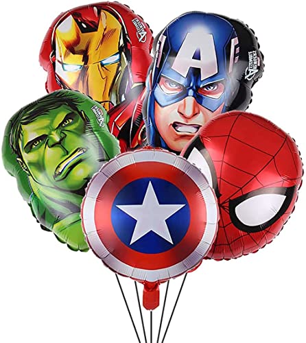 DOMINNE Decoração para festa de aniversário balões de 5 peças temáticas para crianças para a festa de aniversário das crianças de decoração