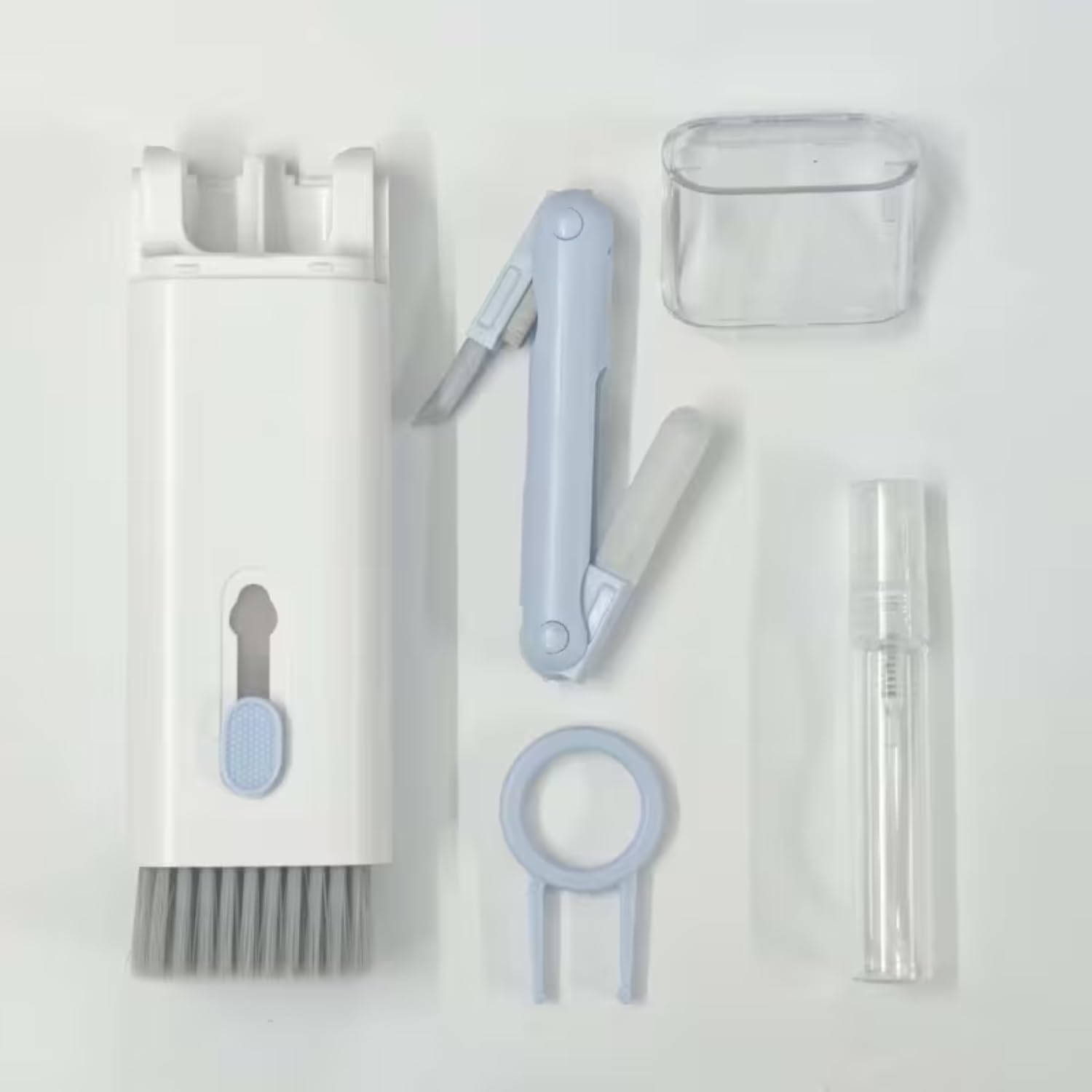 7 in 1 Electronic Cleaner Kit, Keyboard Cleaner Kit with Brush, 3 in 1 Cleaning Pen for AirPods Pro, Multifunctional Cleaning Kit for Earphone, Keyboard, Laptop, Phone, PC Monitor-image-34
