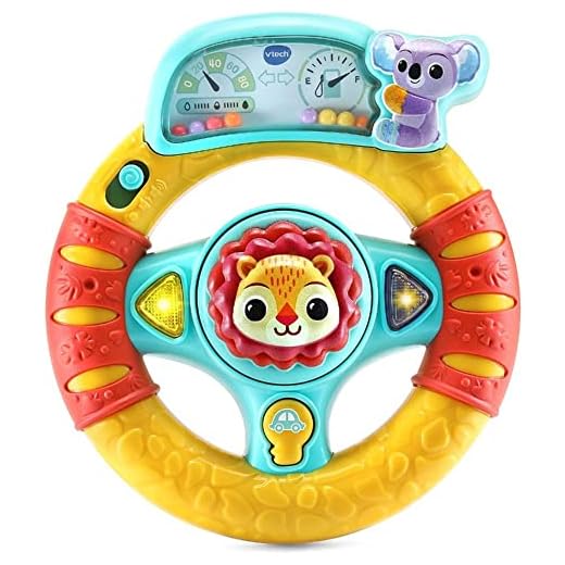 VTech Volante Descubrimientos. Sonajero Activity Interactivo bebé +3 Meses, Dibujos Animados, Color, único (3480-536622)
