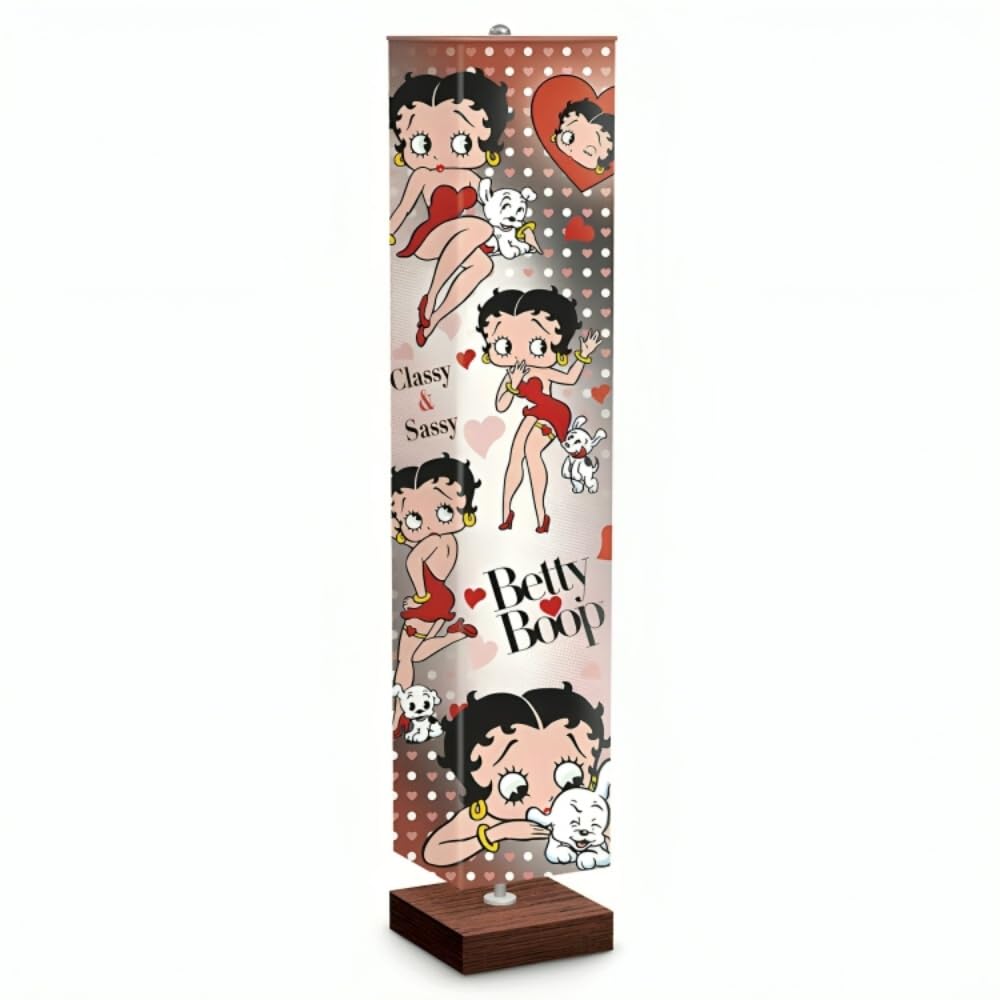 遊戯王 - Betty Boop様★専用 Betty Boop Floor Lamp with Art On 4-Sided Fabric Shade