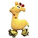 FUNPET Squeaky Dog Toys for Small Pet Puppy Chew Cute Plush Giraffe