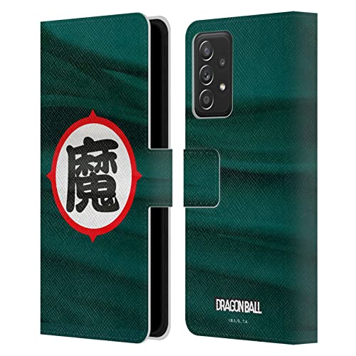Étui portefeuille Dragon Ball Galaxy A52 King Piccolo en cuir