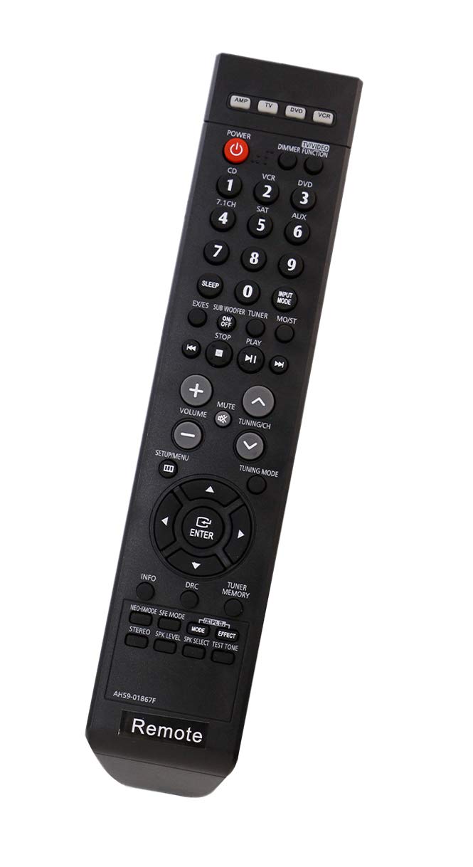 ALLIMITY AH59-01867F Remote Control Replace for Samsung Home Theater System AV-R720 AVR720 HT-AS720 HTAS720 HT-AS720S HTAS720S HT-AS720ST HTAS720ST AV-R720T AVR720T HT-AS725 HTAS725 YSP4000BL