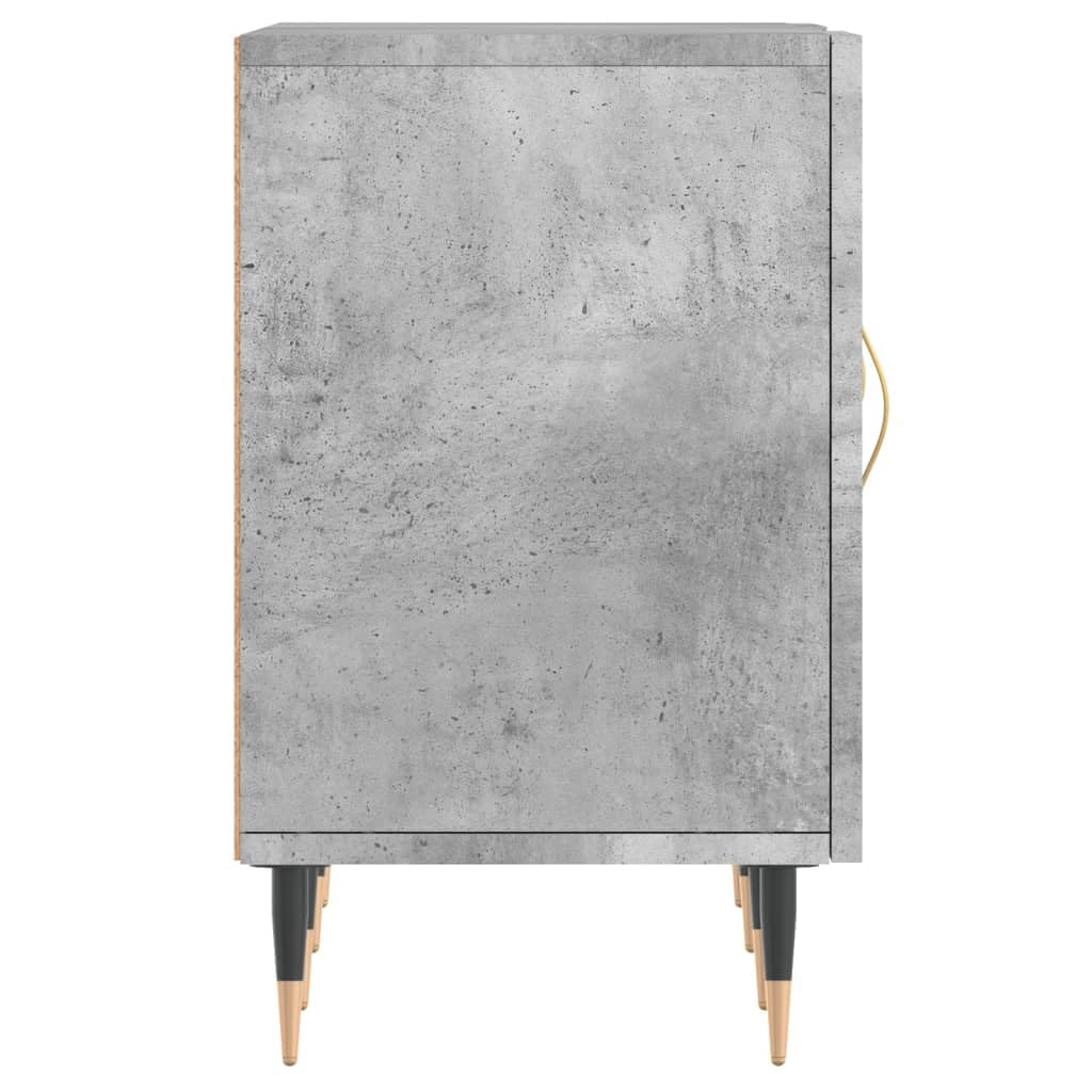 vidaXL Mobile Porta TV Grigio Cemento 150x30x50cm in Legno Multistrato, mobiletto, mobiletto HiFi, mobile per dispositivi multimediali, supporto TV