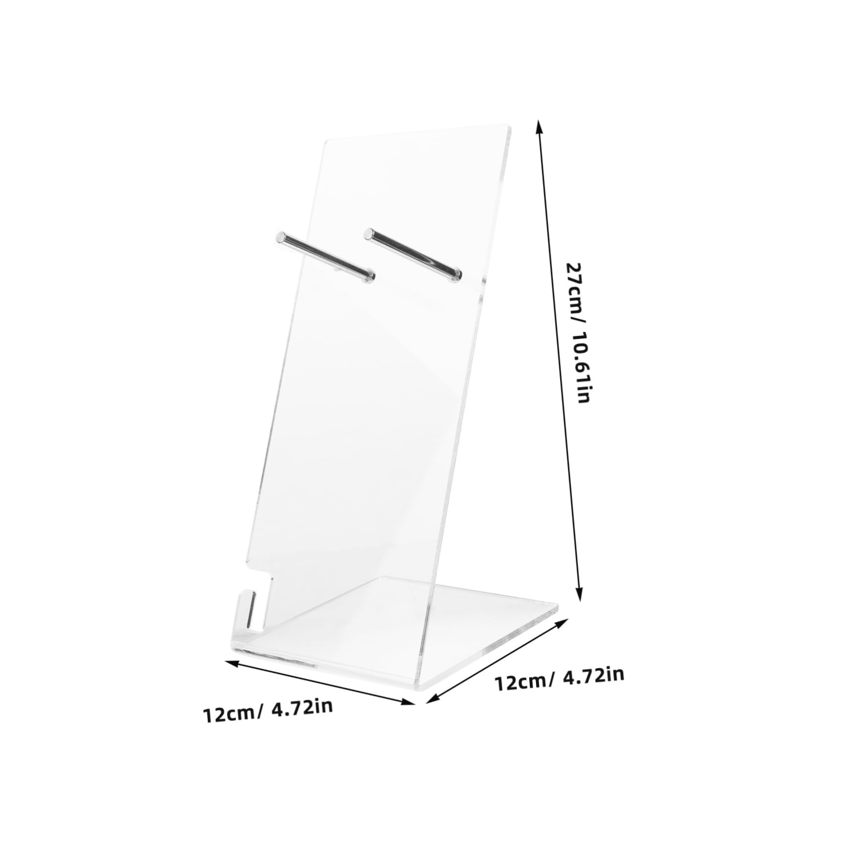 LIFKOME Transparent Hairdryer Acrylic Hair Tool Organizer Hair Tool Storage Blow Dryer