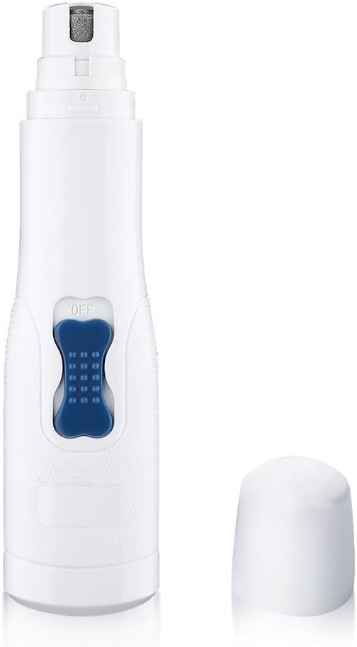 Novatech Dog Nail Grinder Pet Nail Grinder Cordless Electric Manicure Premium Gentle Paws Grooming Trimmer Clipper for Dogs Cats Hamsters Rabbits and Birds