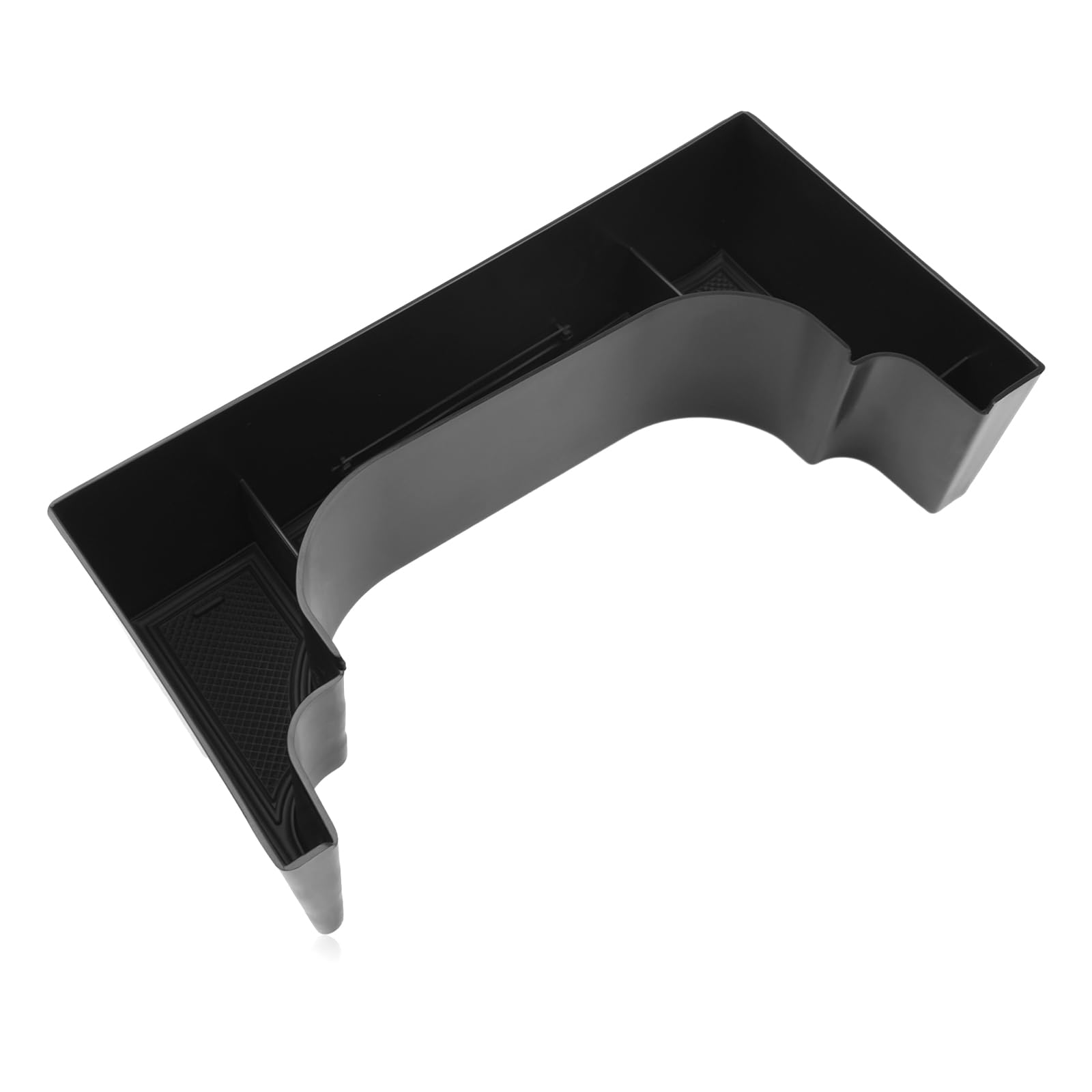GAFAT Compatibile con Hyundai Kona SX2 2024 2025 2026 (Elettronico Automatico)[Benzina] Contenitore Portaoggetti Console Centrale, Organizer Accanto al Portabicchieri, Accessori Kona 2025 (Nero)