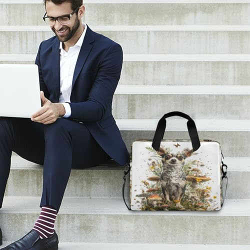 Funda para portátil de 15.6 pulgadas con asa y correa miniatura 3