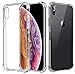 Matone iPhone XS Case, iPhone X Case, [Crystal Clear] Slim Protective Scratch Resistant Shock Absorption Bumper Soft TPU Case Cover for Apple iPhone XS (2018)/iPhone X (2017)