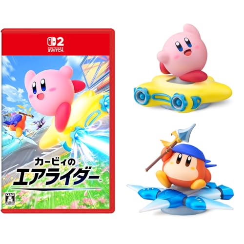 カービィのエアライダー -Switch2 +amiibo カービィ&ワープスター +amiibo バンダナワドルディ&ウィングスター(カービィのエアライダーシリーズ) & 【Amazon.co.jp限定】特典オリジナルネックストラップ(IDカードホルダー付き)