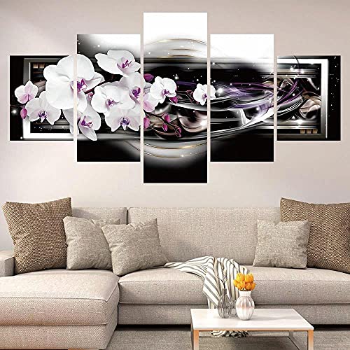 Peinture murale fleurs de lys pour créer une ambiance zen dans votre chambre