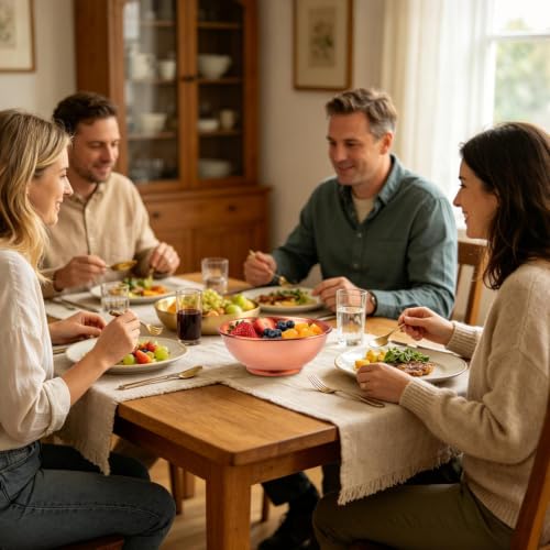 Bol en cuivre polyvalent pour mélanger et servir la salade à la maison