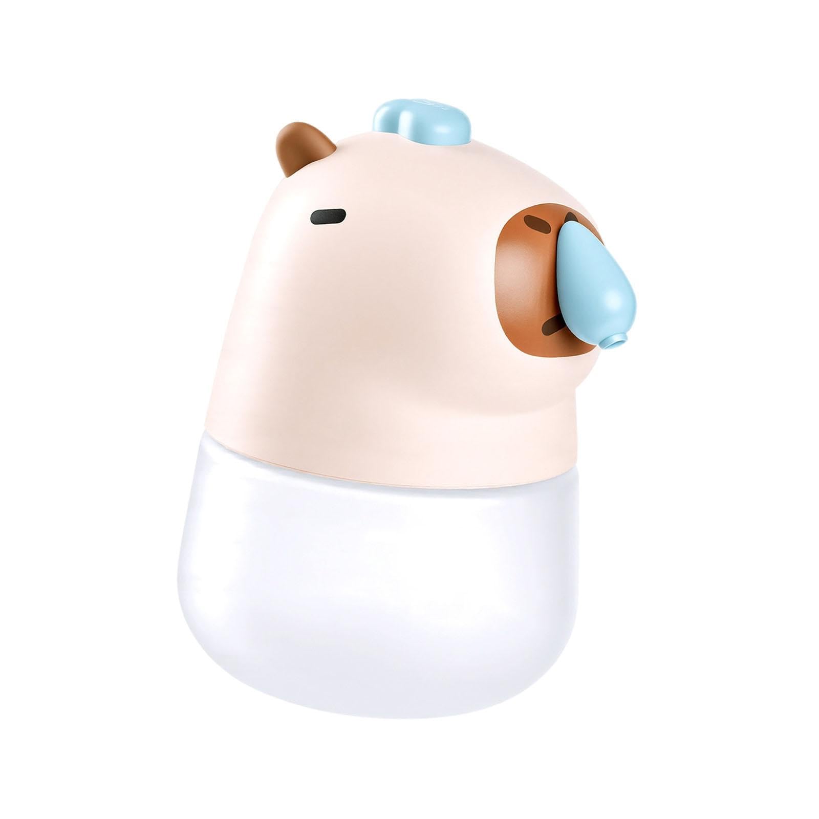 Sharplace Distributore Automatico di Sapone Capybara, Simpatico Distributore di Sapone in Schiuma per Bambini, per La Cucina