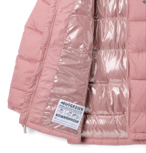 Image of Columbia Youth Pike Lake II Hooded Jacket, Eraser Pink, XX-Small