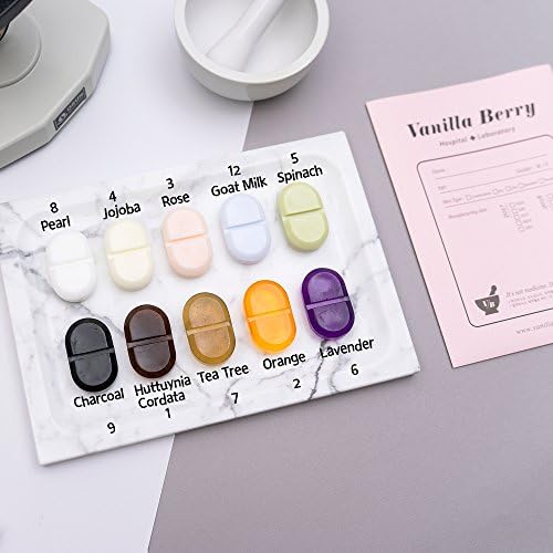 VanillaBerry Handmade 100% Organic Natural Tablet Soap Bar 25g - 02. Sweet Orange Day (sulfation, vitamin C, treating freckle)