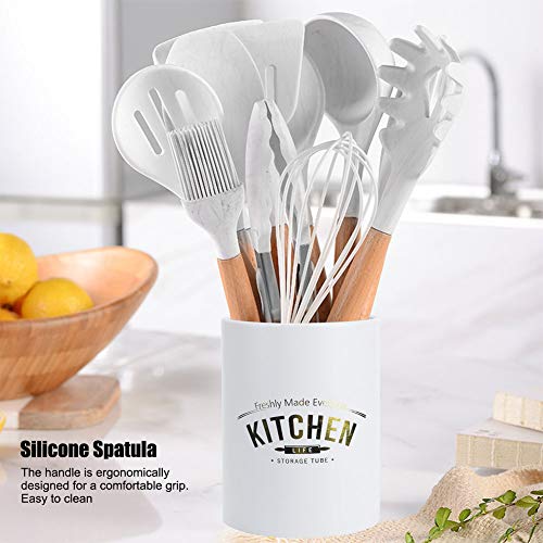 Set di utensili da cucina in silicone, 12 pezzi di...