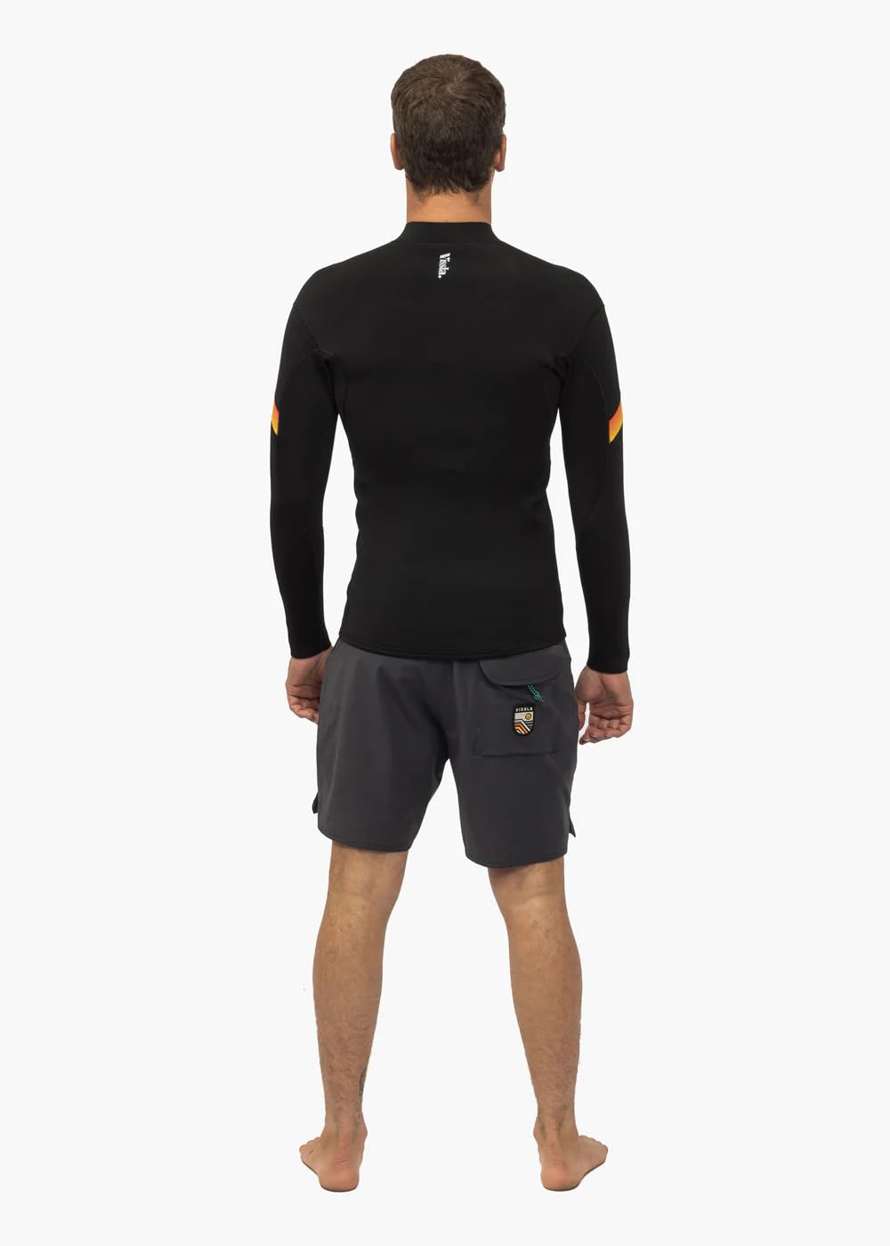 Raditude 2MM Front Zip Wetsuit Jacket Black 3 S