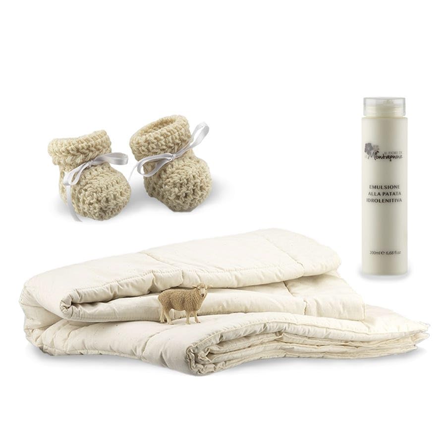 Kit Nascita | Idea Regalo per neonati e neomamme in Lana