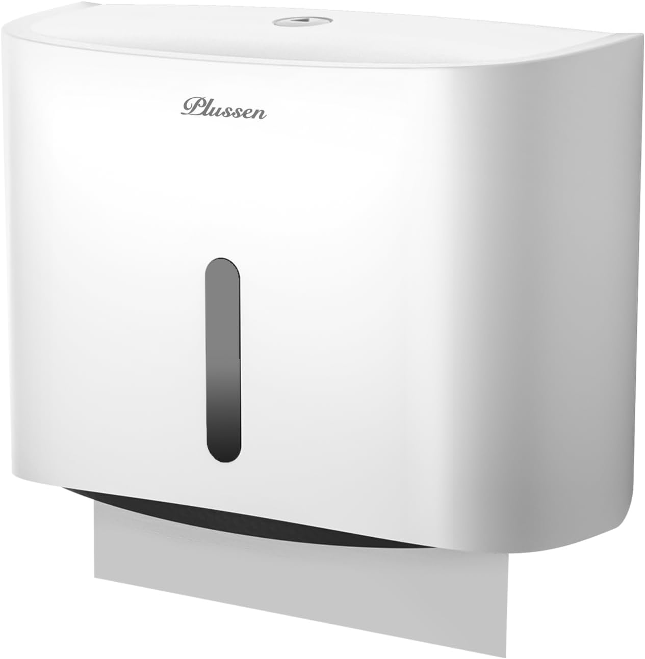 Dispensador de toallas de papel para montaje en pared, adhesivo sin perforación, multipliegue triple cfold comercial dispensador de toalla de mano,