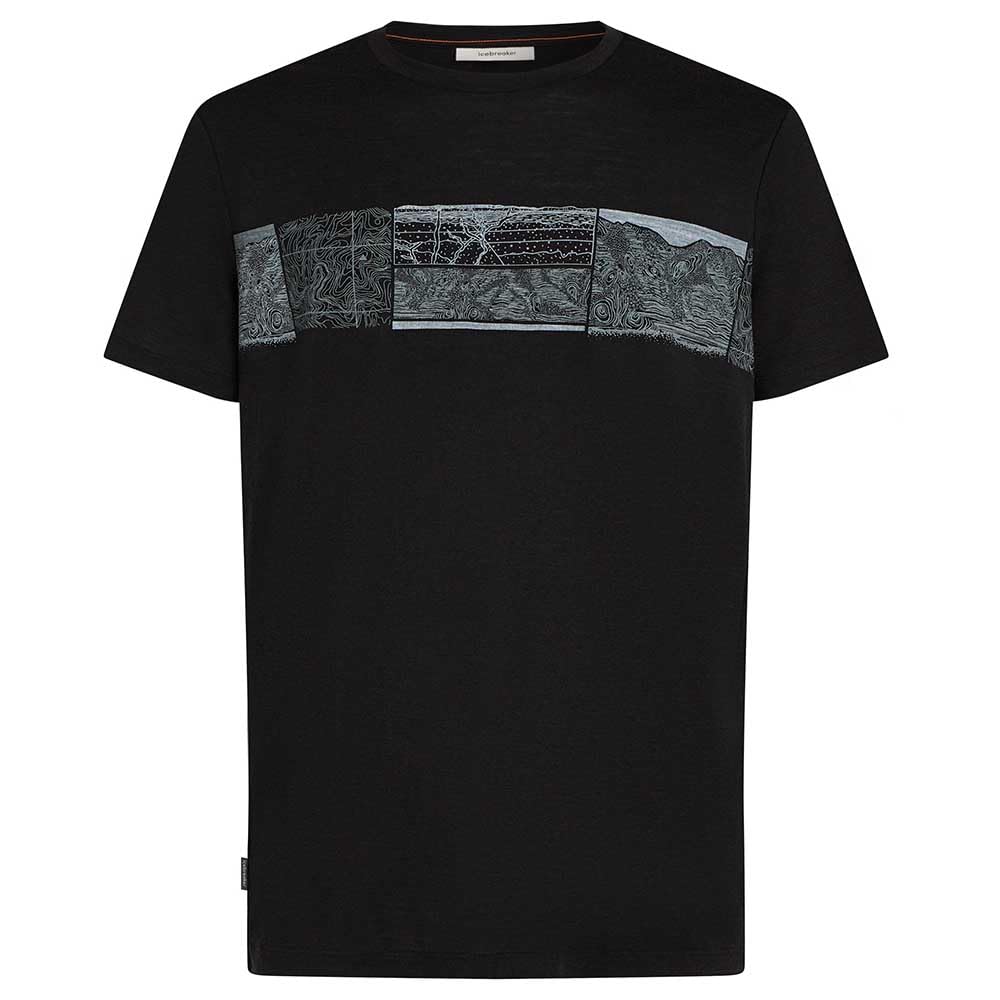 Icebreaker Merino 150 Tech Lite Elevation Line Short Sleeve T-Shirt M