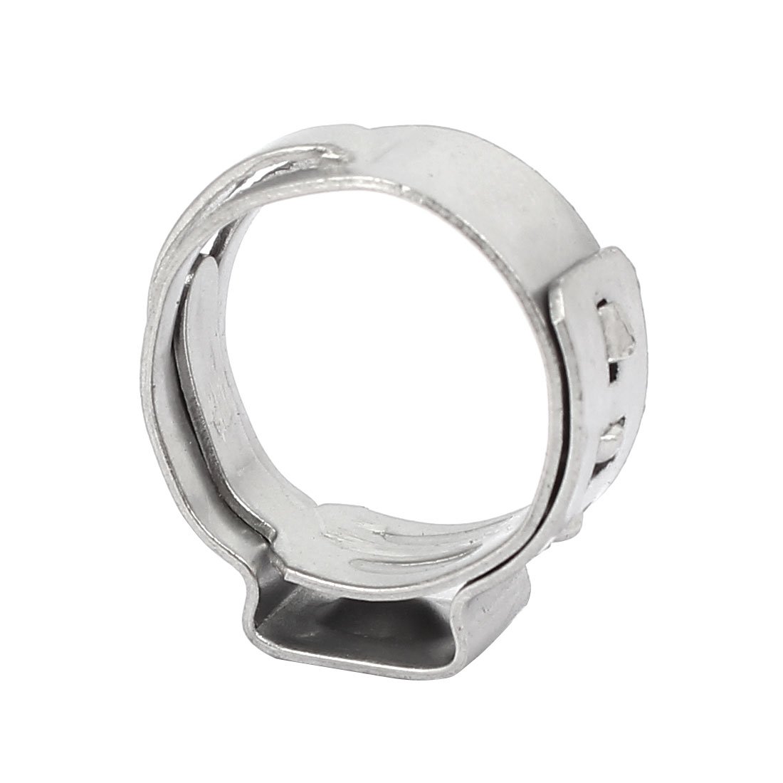 Aexit 11.5mm-14mm 304 Clamps Stainless Steel Adjustable Cable Pipe Tight Hose Strap Clamps Clamps 3pcs