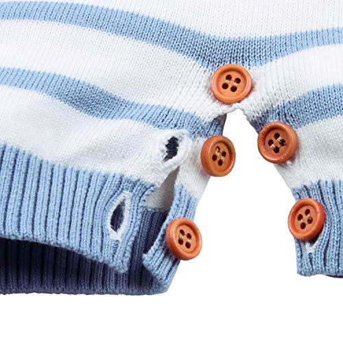 mimixiong Nautical Baby Boy Romper Adorable Toddler Navy Bodysuit Short Sleeve Cotton Clothing4