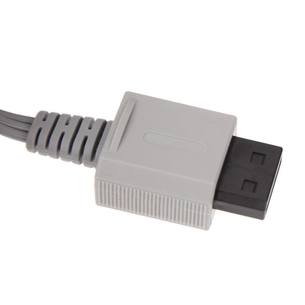 Adaptateur Secteur Alimentation Adaptateur Secteur avec AV Câble Compatible pour Wii