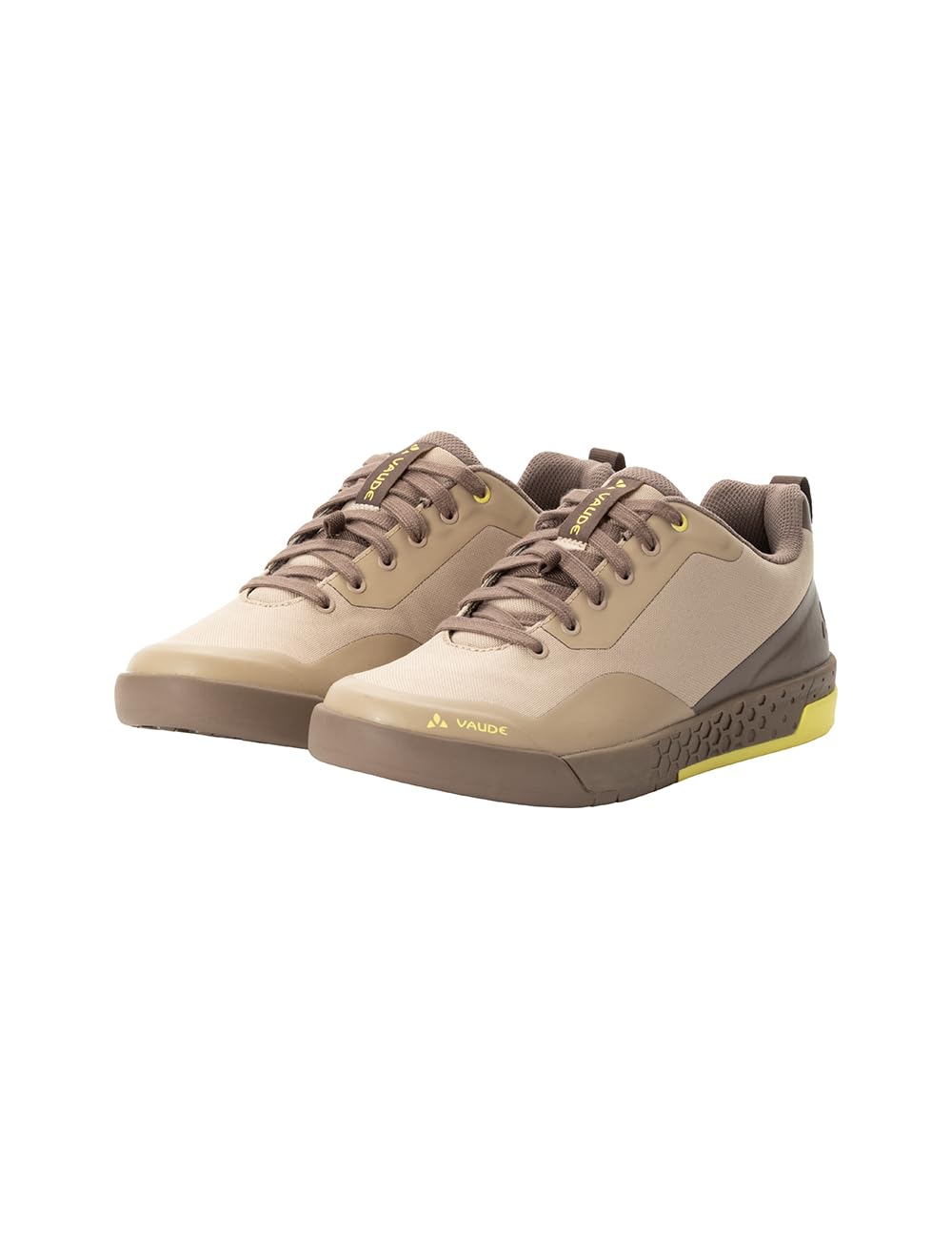 VAUDE Komfortabler Damen All-Mountain-Schuh mit klassischer Schnürung, atmungsaktives und feuchtigkeitsregulierendes Innenfutter, griffige Flatpedal-Sohle