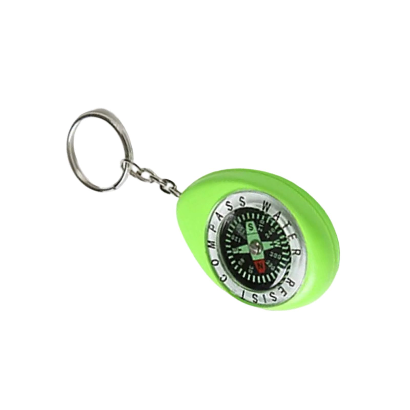 NEWFT Small Survival Compasses Keychain Backpack Pendant for Hiking and Camping Enthusiasts Practical Miniature Outdoor Gadget