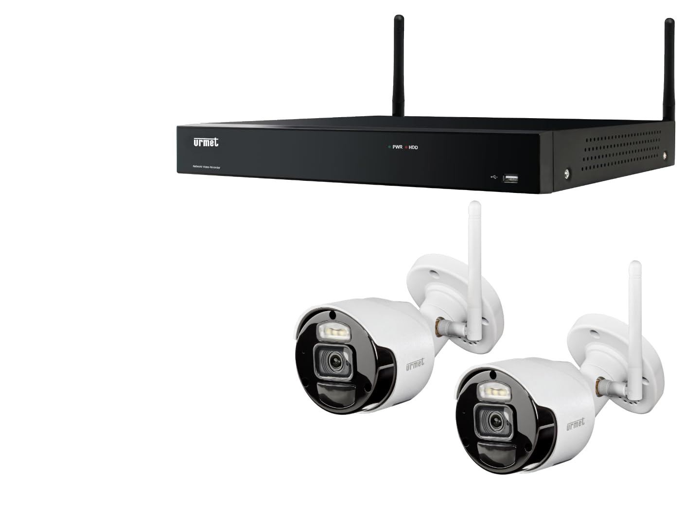 Kit vidéosurveillance Urmet - Wifi - 2 caméras