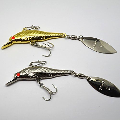 Amazon Co Jp Gt Bioブランドの金属釣りルアースプーン15グラムグラムの金 銀釣りスプーンハード餌釣りタックル 15g Golden スポーツ アウトドア