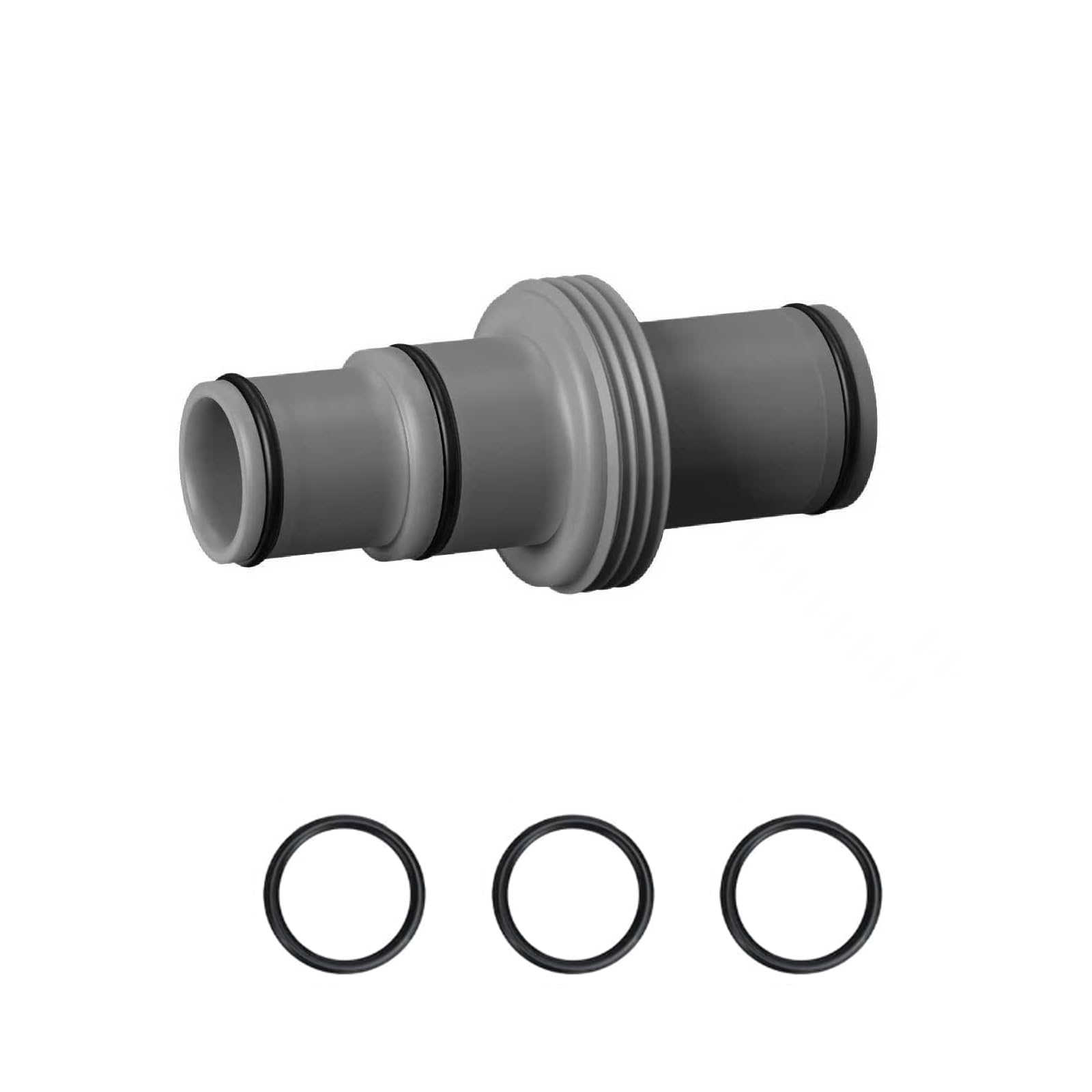 Pool Hose Connector Adapter 38 mm (32/38 mm) Diameter, 2-Way Pool Hose Connector for Swimming Pool Hose