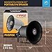 Pyle Indoor / Outdoor PA Horn Speaker - 8.1” Portable PA Speaker with 8 Ohms Impedance and 50 Watts Peak Power - Mounting Bracket and Hardware Included