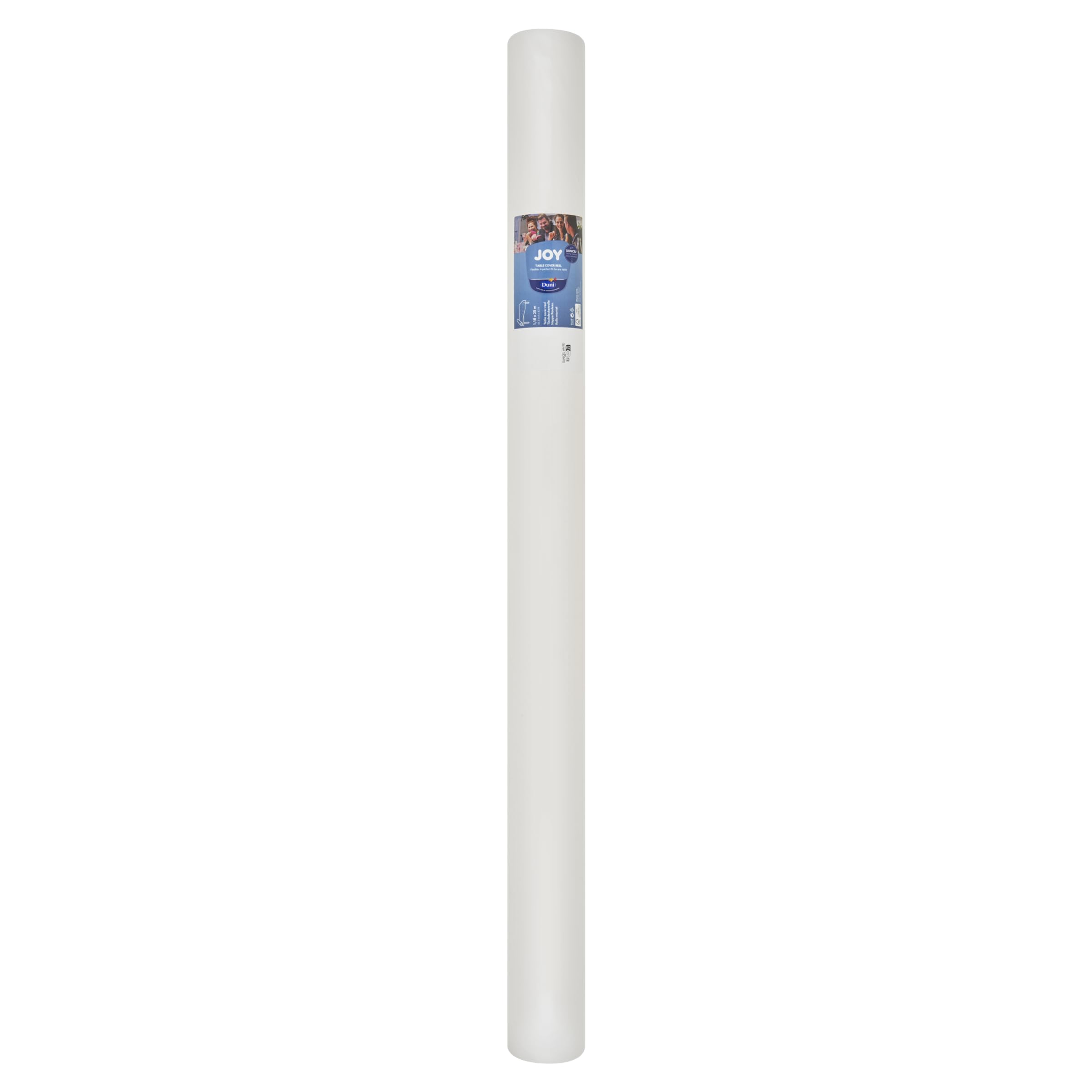 Duni Dunicel® 185470 Tischdeckenrolle, 1,18 m x 25 m, Weiß