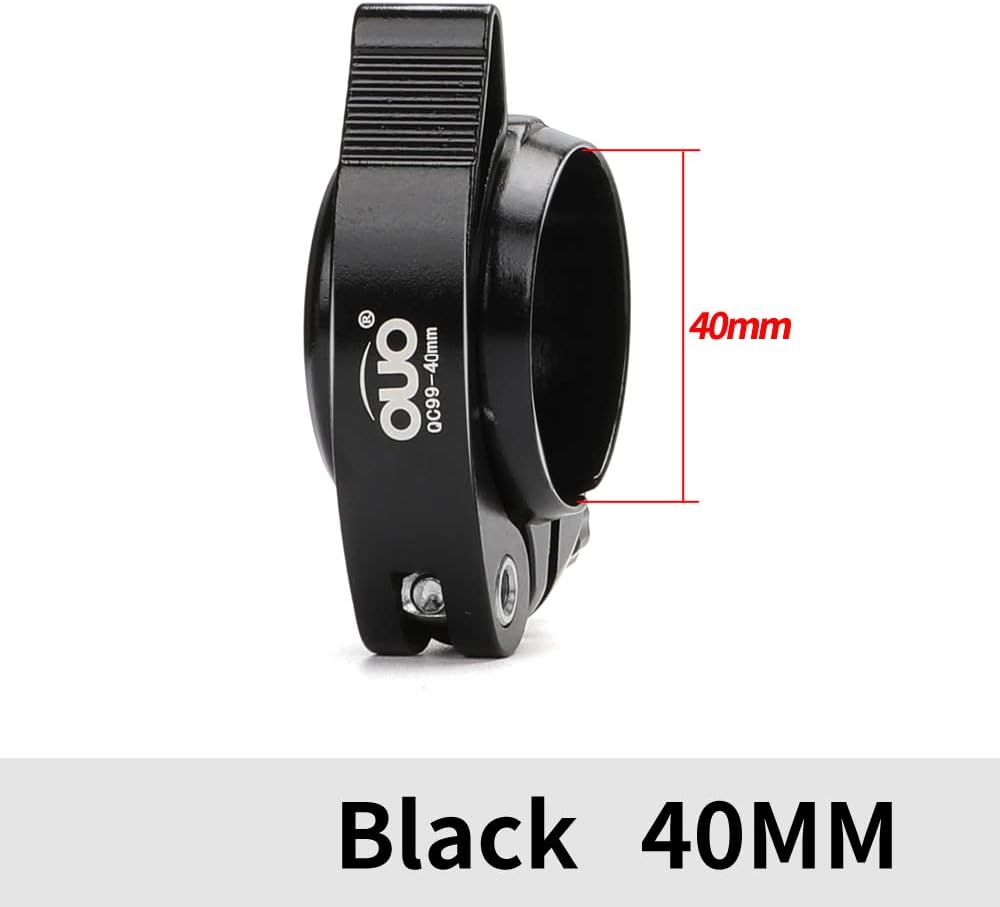 Bike Seat Post Clamp Fit for 40/41mm, Aluminium Alloy Bicycle Quick Release Seatpost Collar Seat Post Clamp for Folding Bike,MTB,Road Bike
