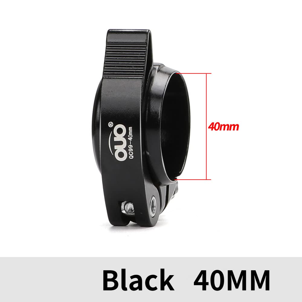 Collier De Serrage Rapide Pour Tige De Selle - Diamètre 40mm - Alliage Aluminium - Pour VTT Et Vélo Route - 8