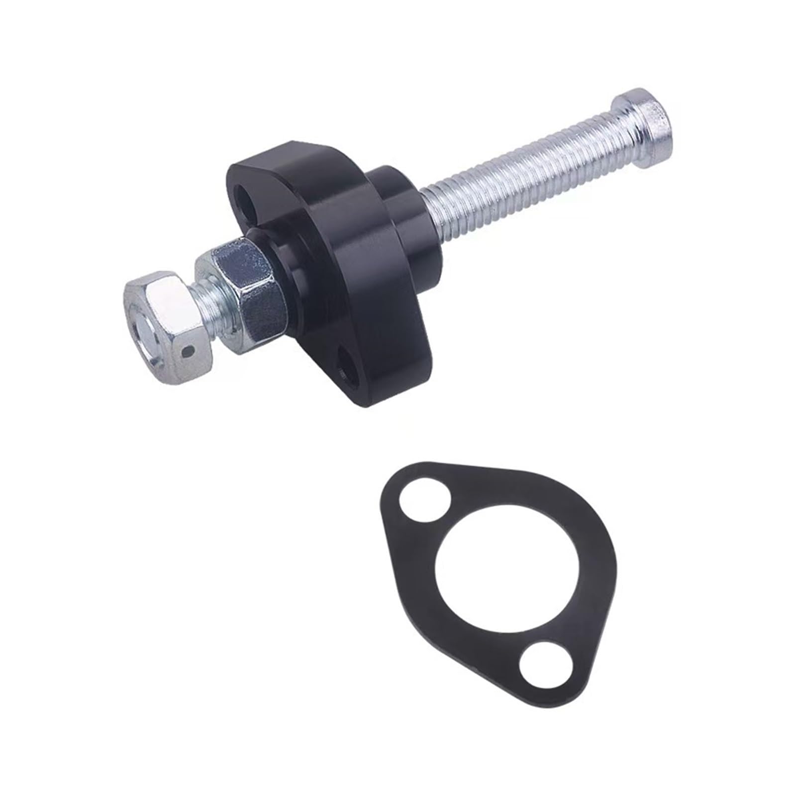 NTOLFCS Manual Cam Chain Tensioner Compatible With CBR 600 600RR F3 F4I CBR900RR TRX 250 350 450R CB600F Replace Timing Tension(Black)(Black)