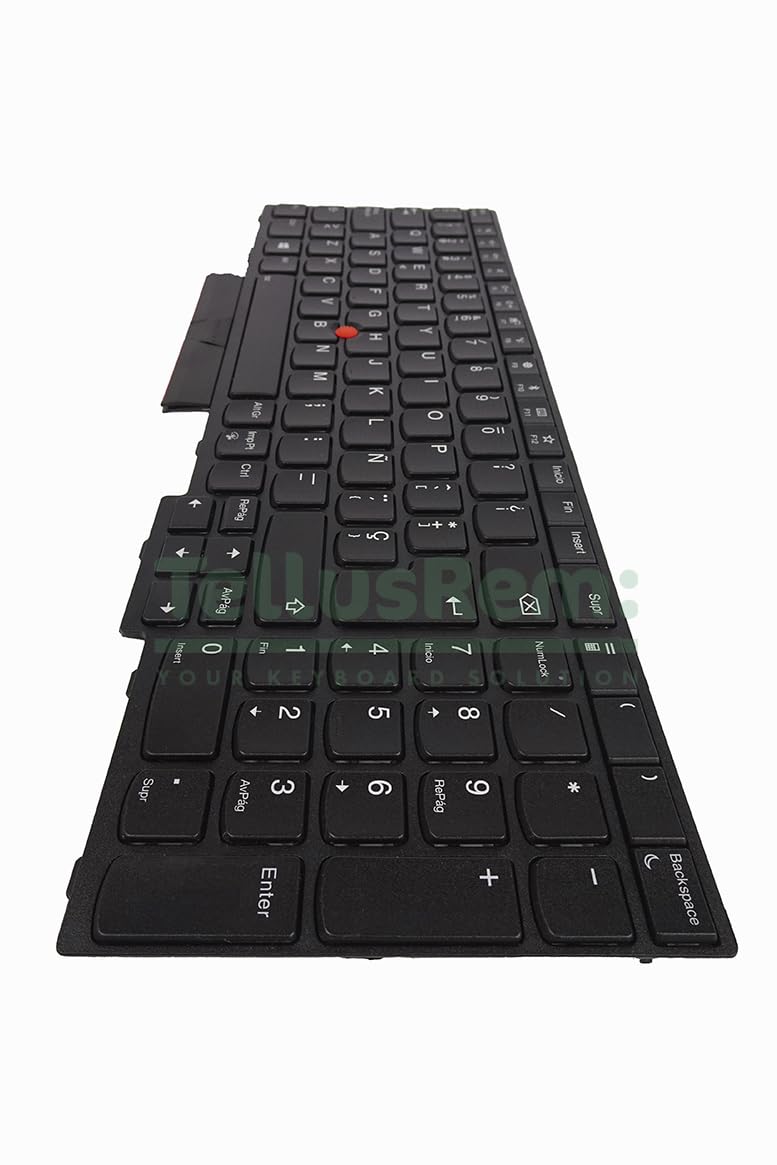 Teclado de respuesto Español retroiluminado para Lenovo Edge L580 E580 P52 P72 T590 T580s